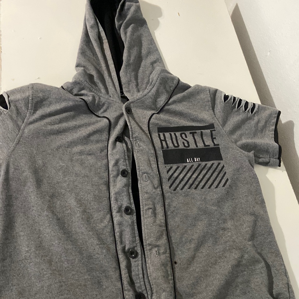 Hustle Button Up